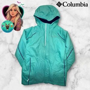 Columbia Ski Coat Girls' Large 10/12 Snow Problem™ Jacket Omni-Heat Winter Hood